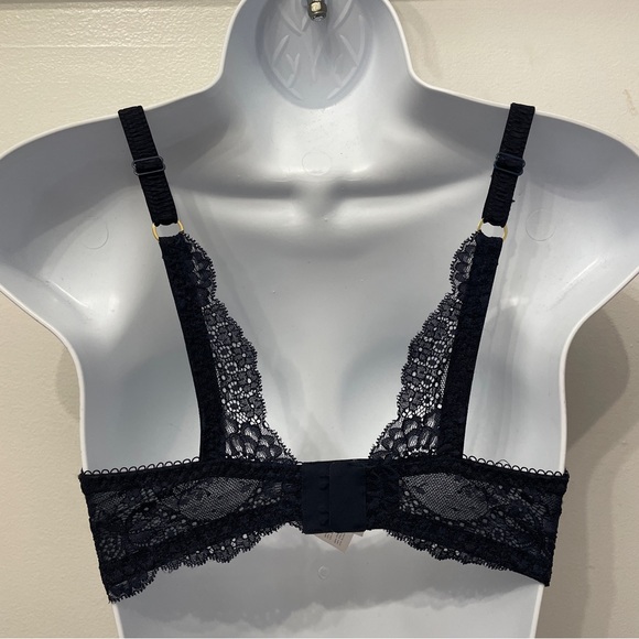 Stella MacCartney Smooth & Lace Contour Plunge Bra - Picture 3 of 9